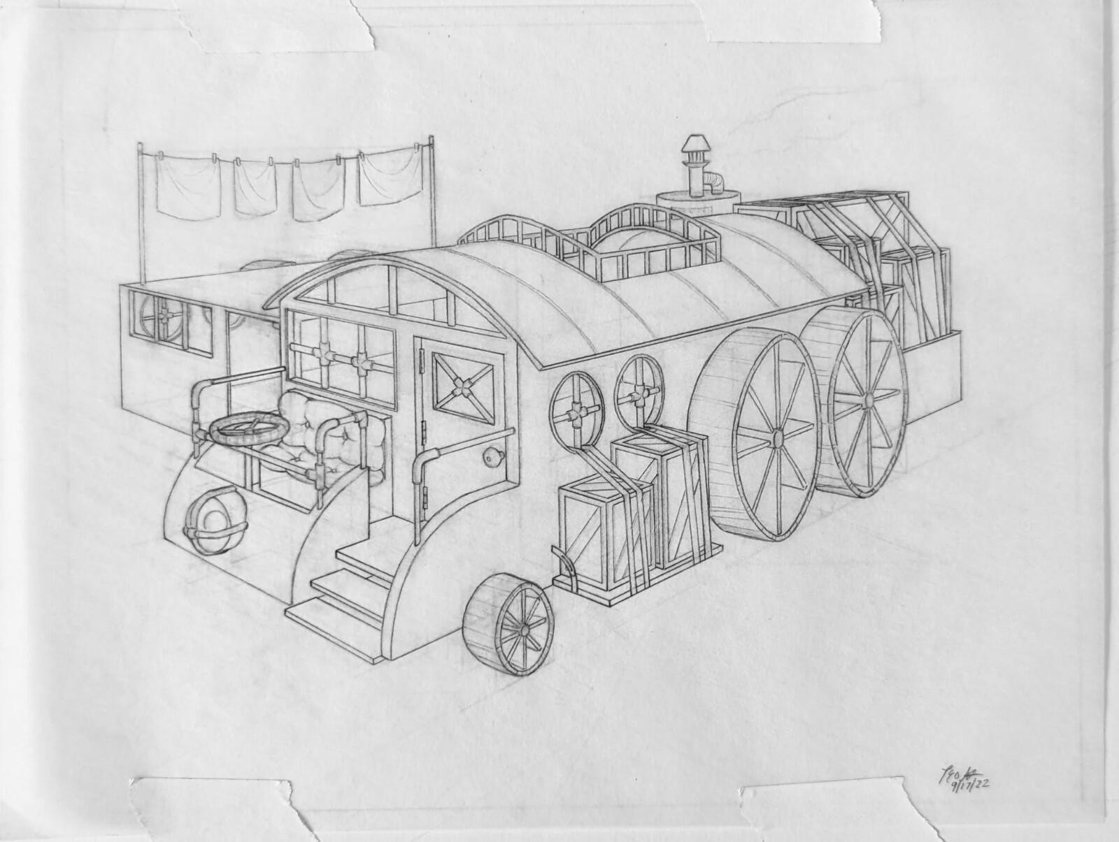 Fantasy Vehicle - Graphite