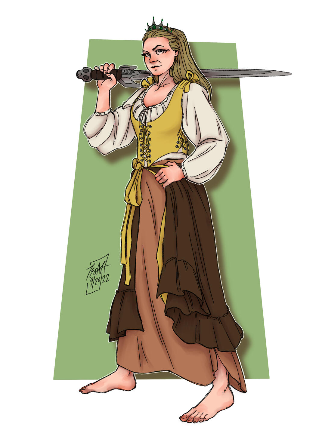 Tavern Warrior - Digital