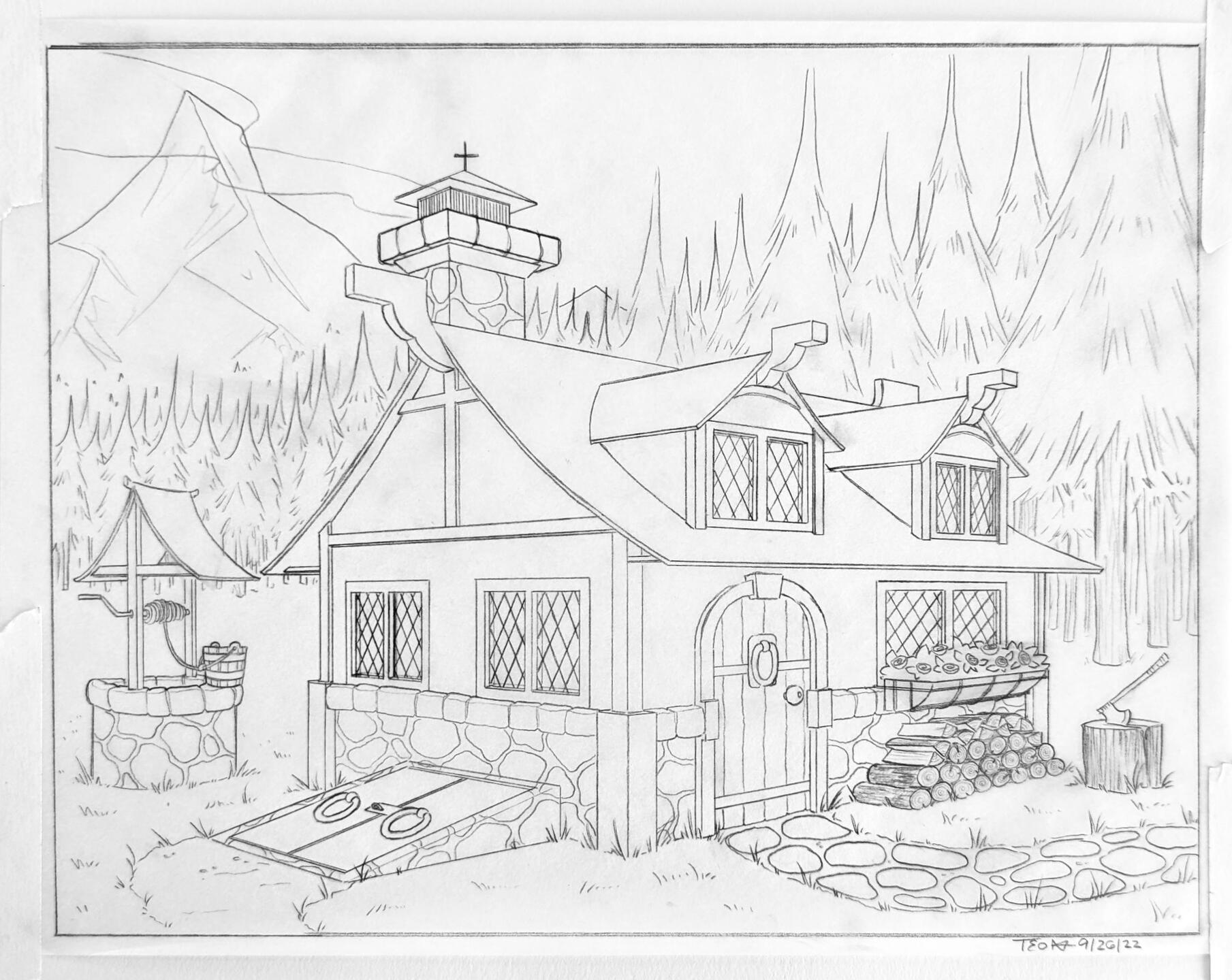 Mountain Cottage - Graphite