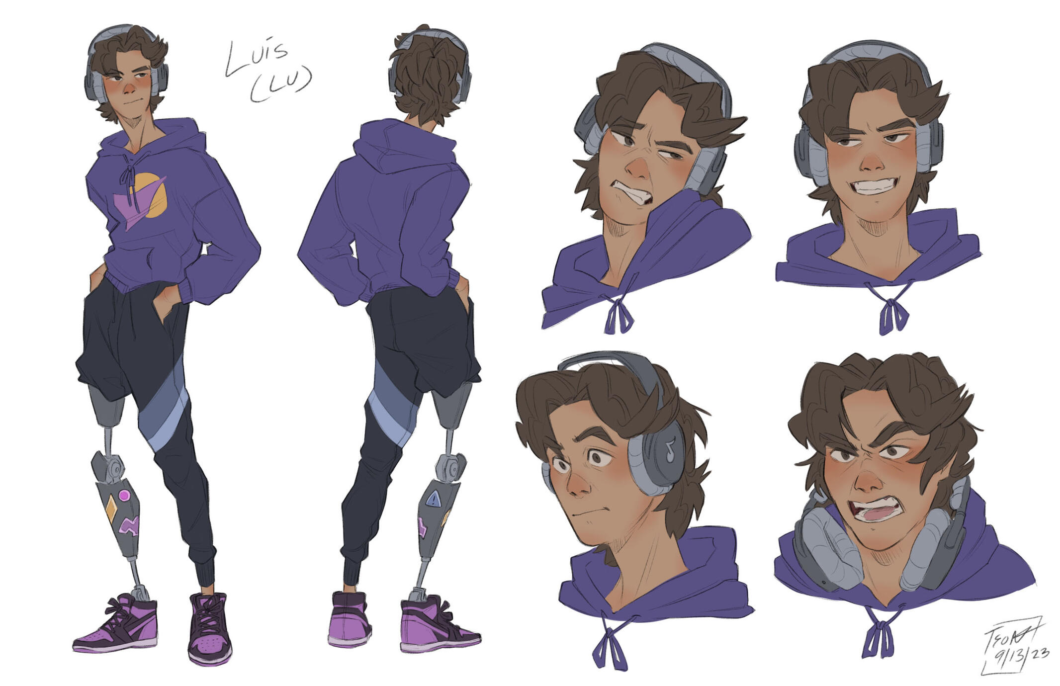 Luis Character Sheet - Untitled Project - Digital
