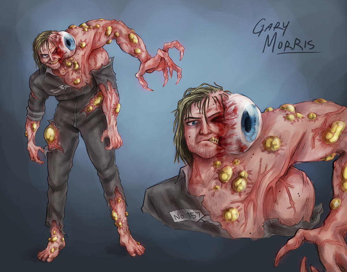 Gary Morris Character Design - Funhouse - Digital