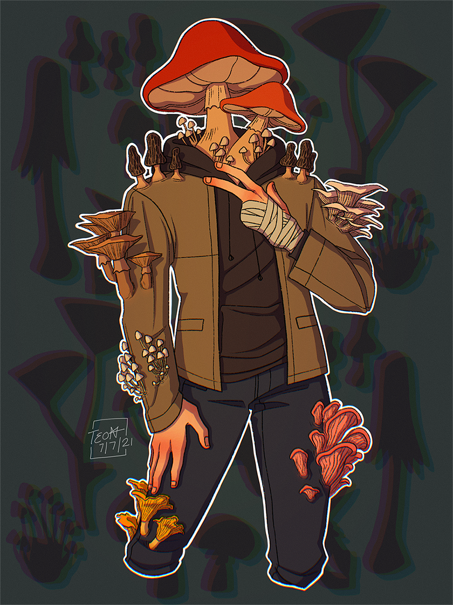 Mushroom Ethan Winters - Resident Evil Village
