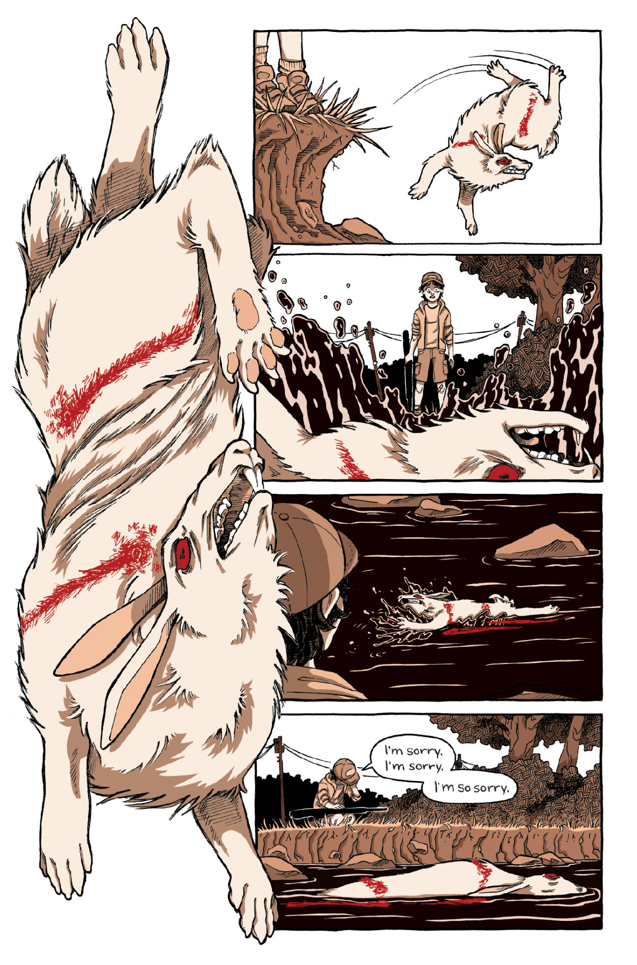 Spitball X: That Killer Instinct Page 4 - Pen and Ink, Digital Coloring