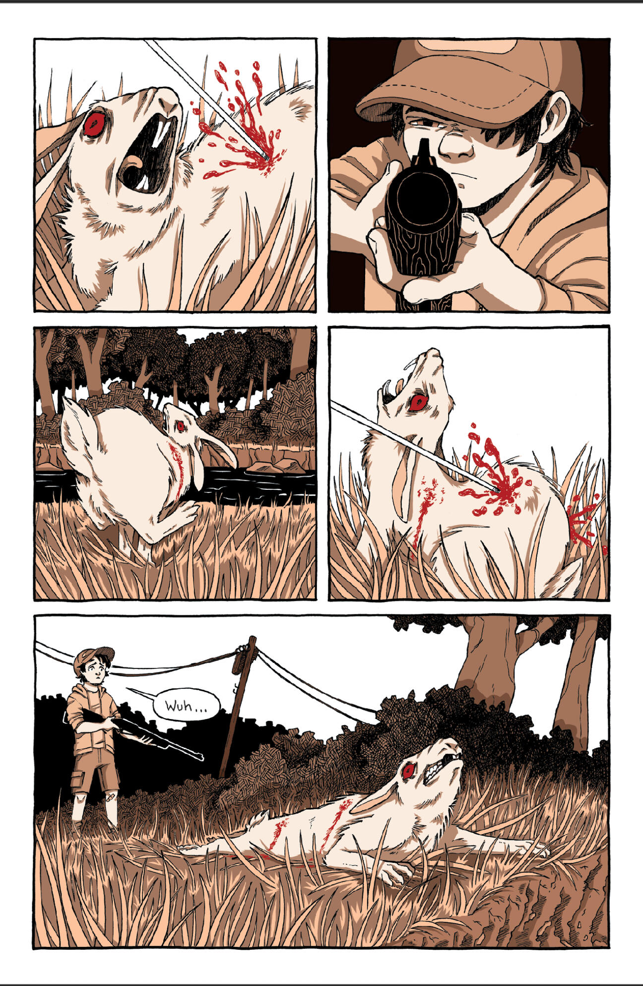 Spitball X: That Killer Instinct Page 3 - Pen and Ink, Digital Coloring